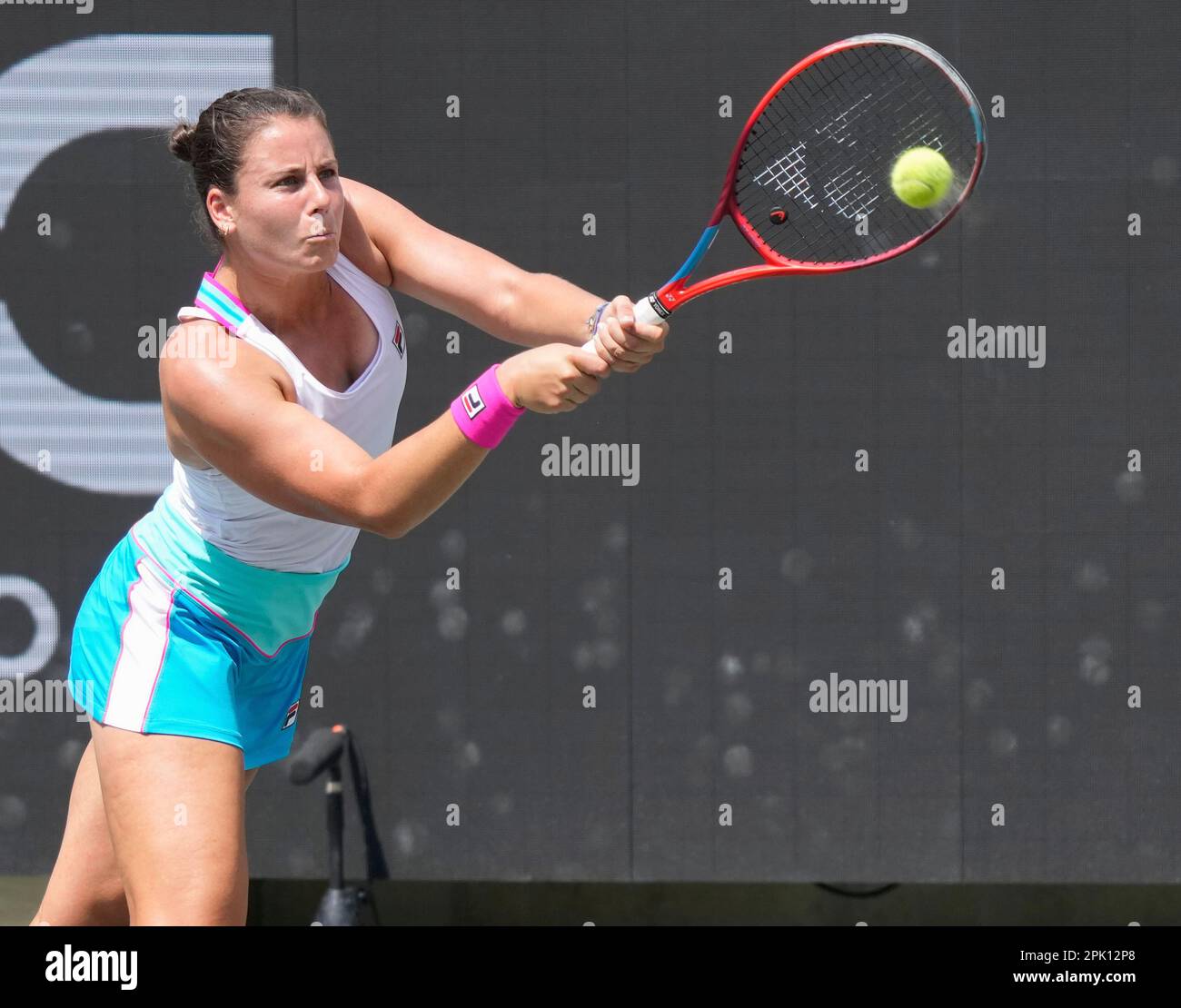 April 4, 2023 Emma Navarro (USA loses to Madison Keys (USA), 64, 63