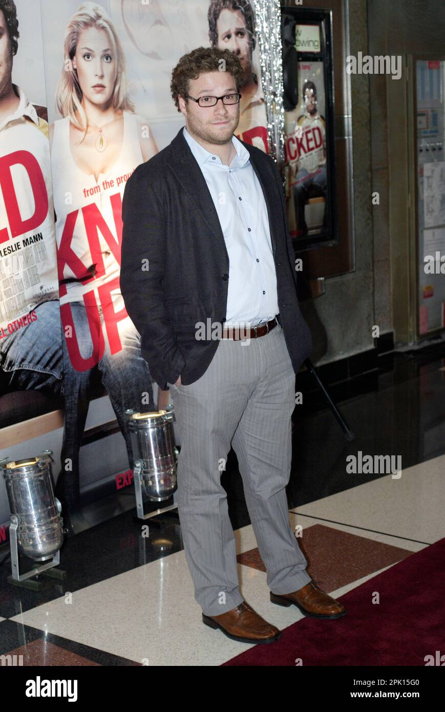 Seth Rogen at the Australian premiere of Knocked-Up. Entertainment Quarter, Sydney, Australia. 19.06.07. Stock Photo