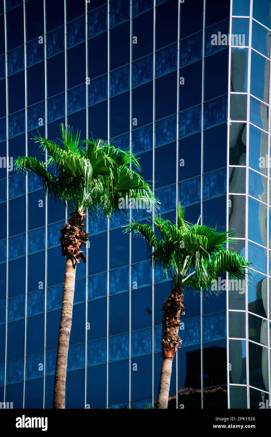 Valley National Bank Building (now Chase Tower), Phoenix, Arizona, USA (1990) Stock Photo