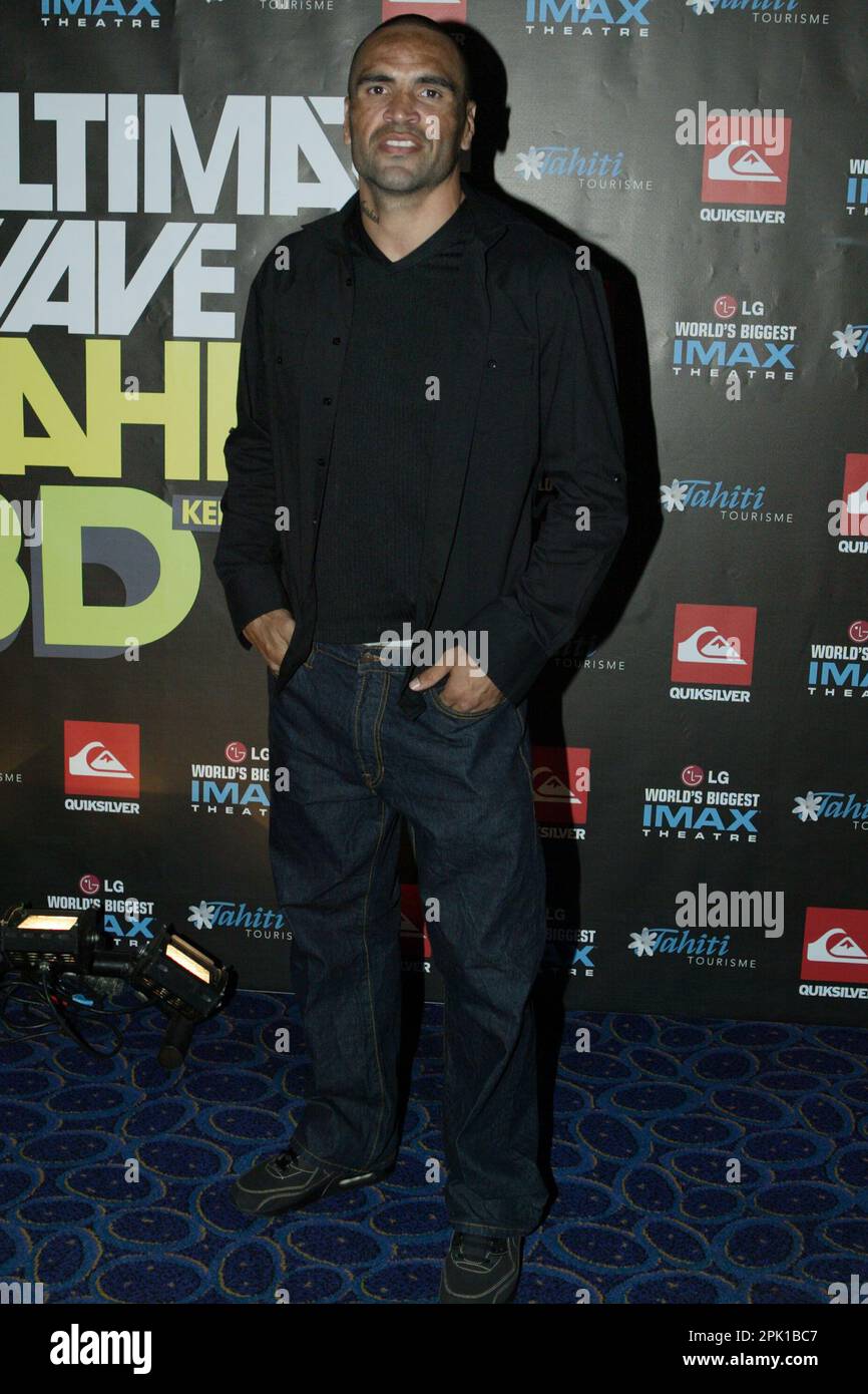 Anthony Mundine The premiere of Kelly Slater's 3D surf documentary