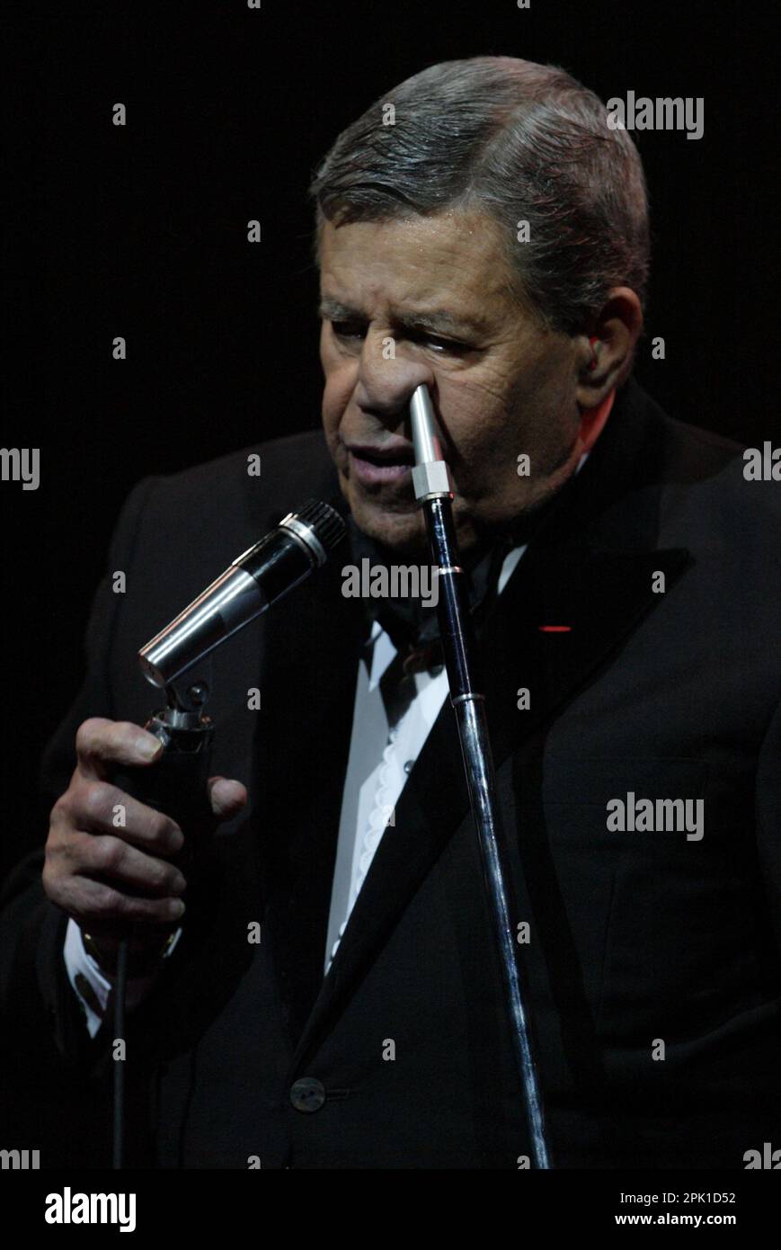 Jerry Lewis The 'Laugh For Life' comedy event raising funds for Muscular Dystrophy, held at the Enmore Theatre. Sydney, Australia - 21.09.09 Stock Photo
