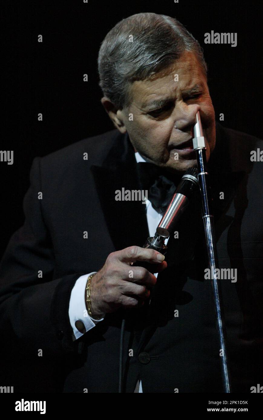 Jerry Lewis The 'Laugh For Life' comedy event raising funds for Muscular Dystrophy, held at the Enmore Theatre. Sydney, Australia - 21.09.09 Stock Photo