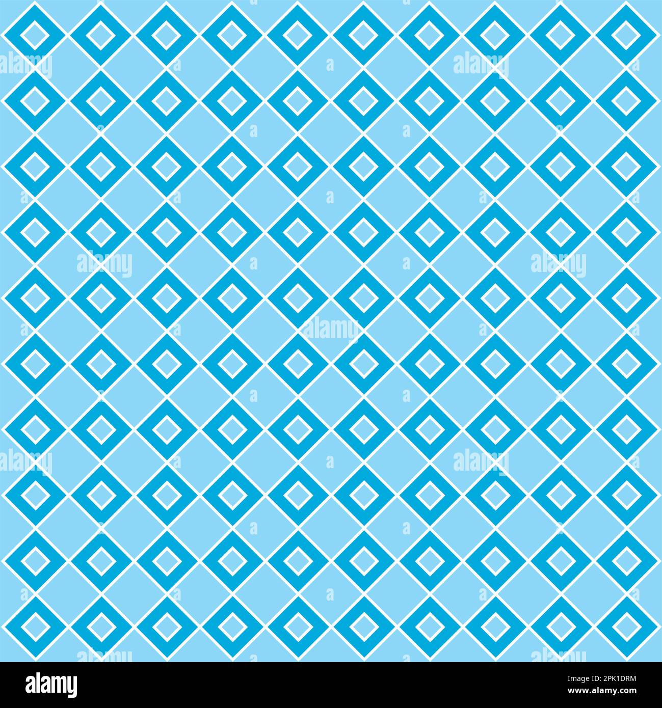 Abstract blue diamond background with white lines. stationary Stock Vector