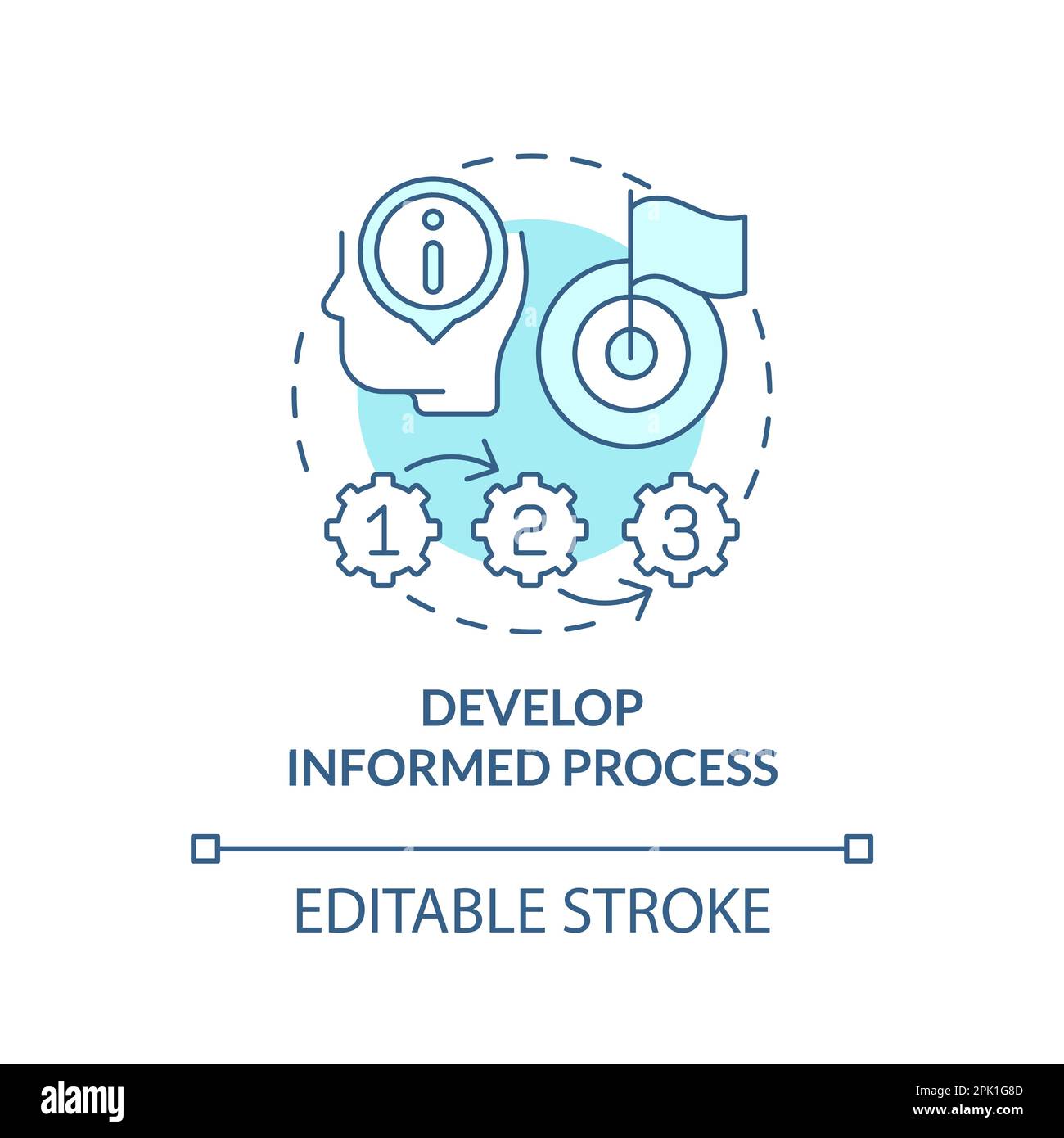 Informed business technology Stock Vector Images - Alamy