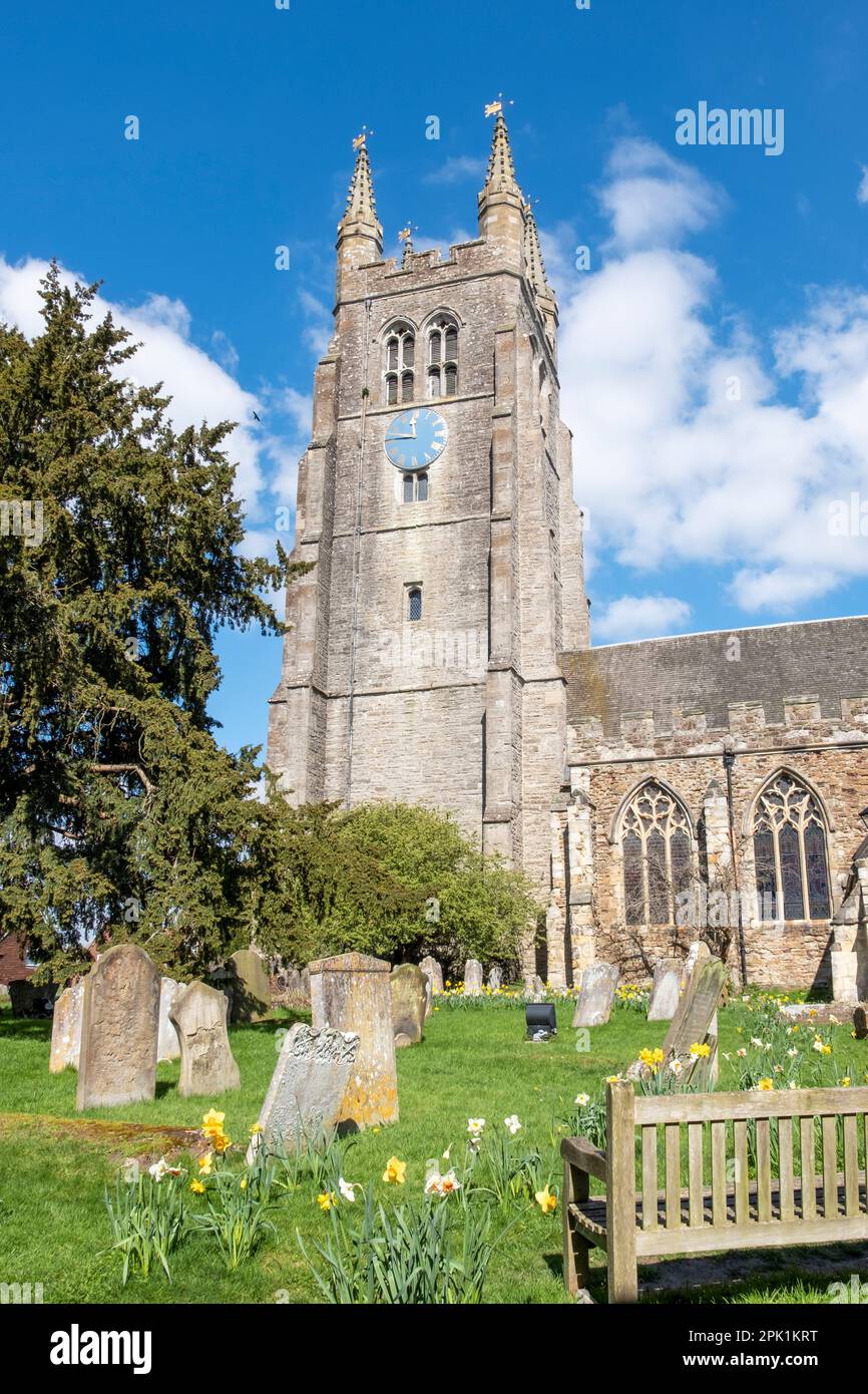 St Mildred's Church, Tenterden, Kent, UK Stock Photo Alamy