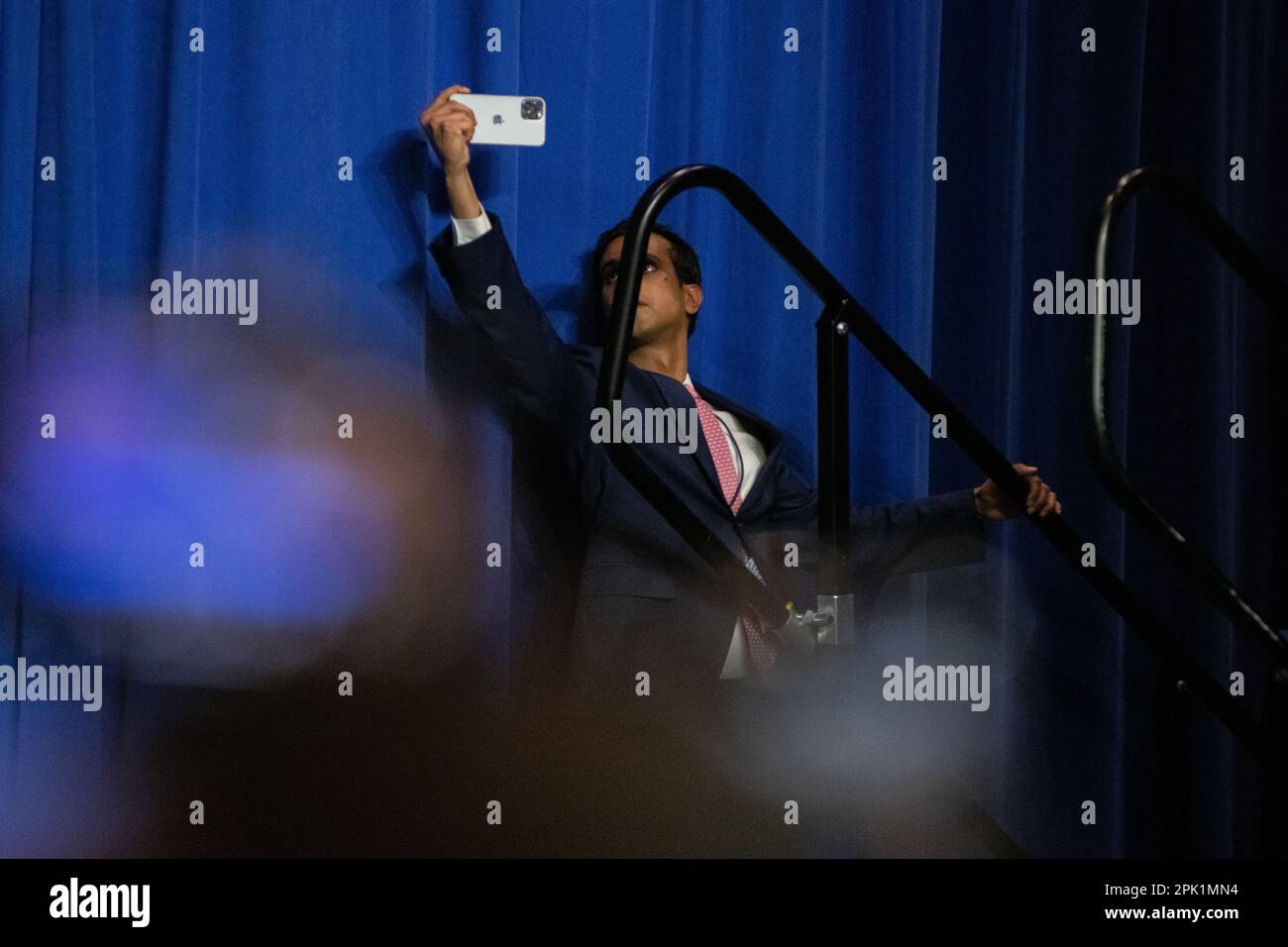 Election night party for newly elected Mayor of Chicago, Brandon Johnson Stock Photo