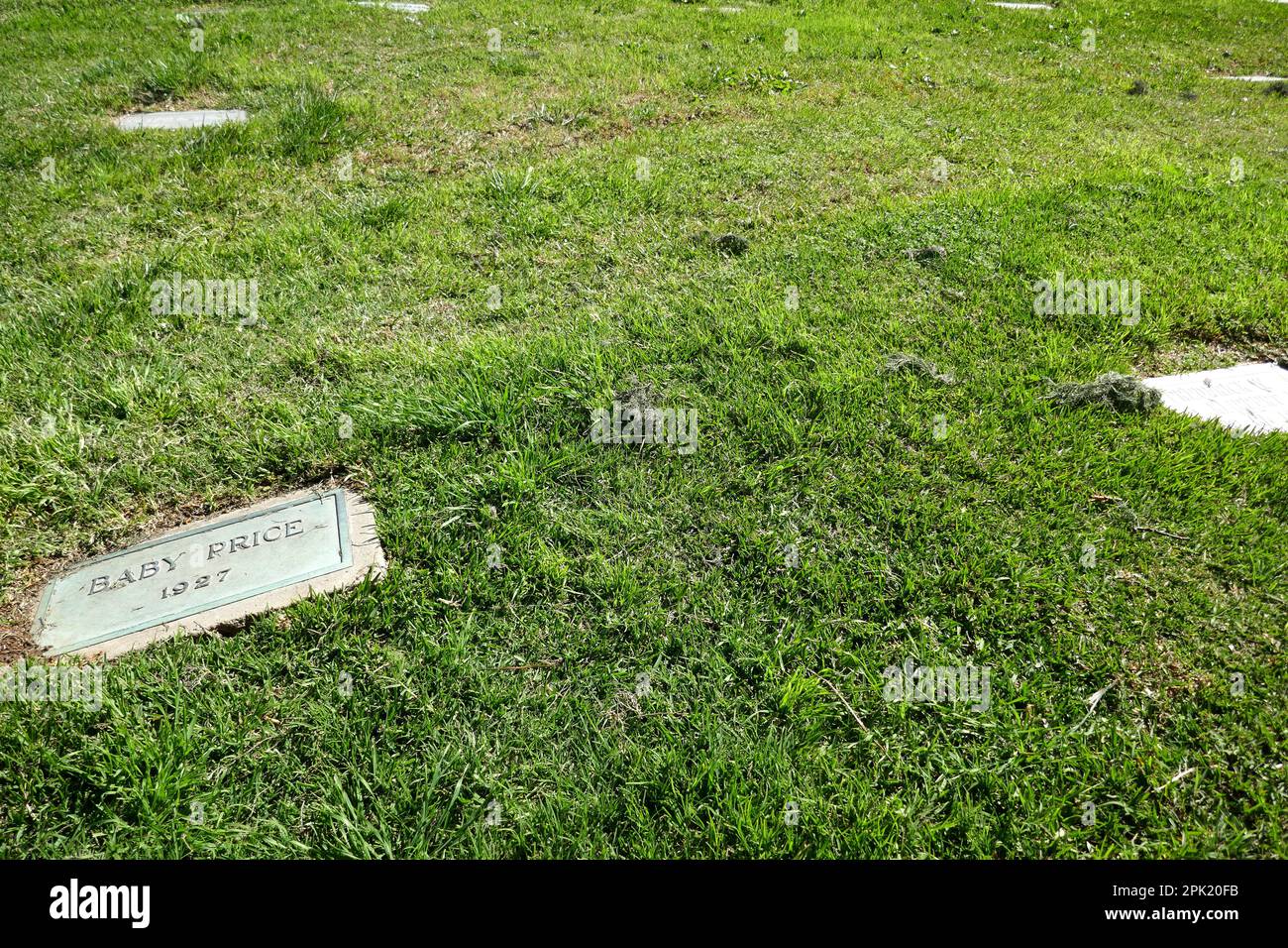 Los Angeles, California, USA 4th April 2023 Actor Max Asher's Grave at