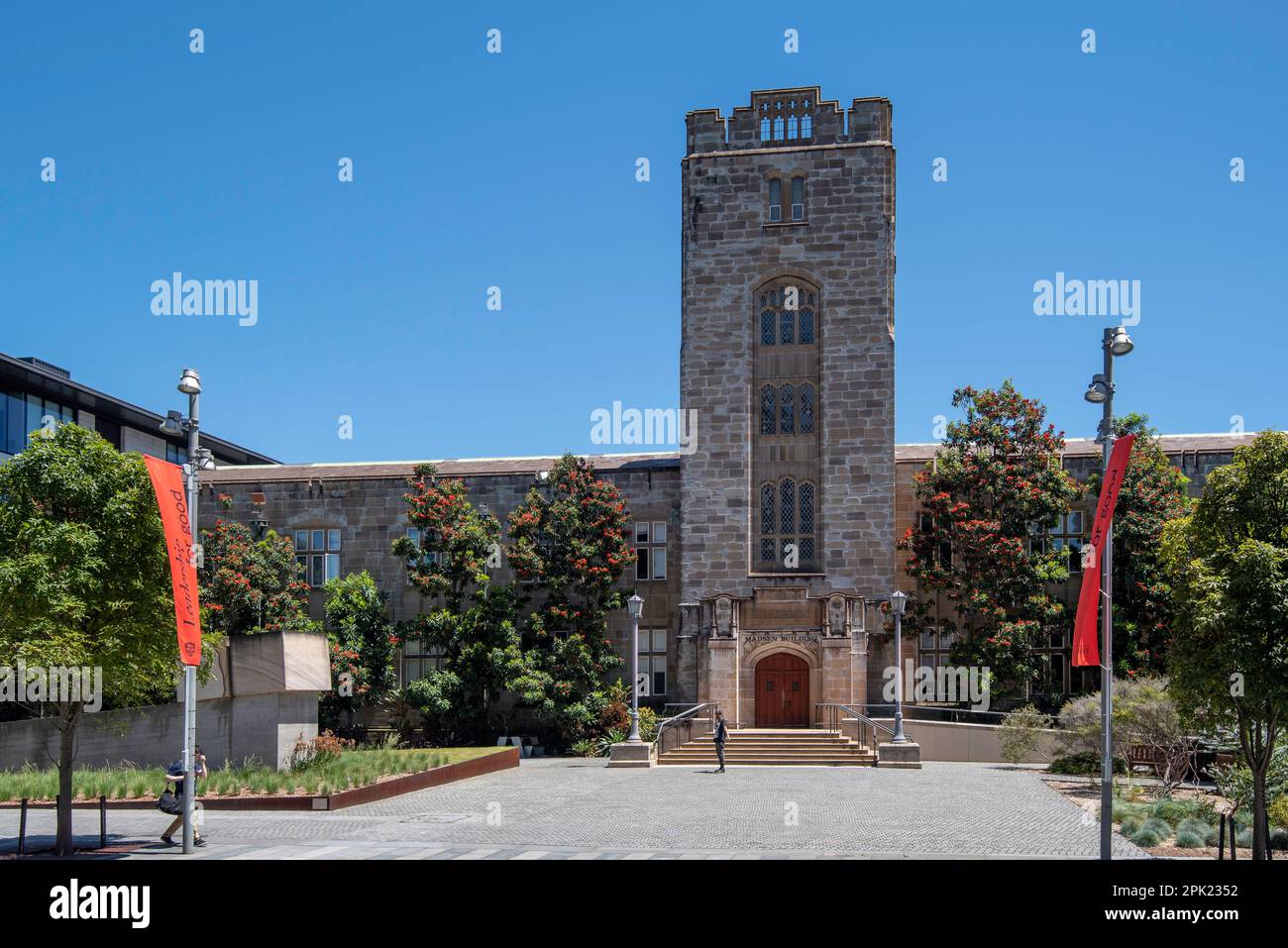 The 1939-44 Madsen Building, houses the University of Sydney, School of Geosciences and was the first home of the CSIRO in New South Wales, Australia Stock Photo