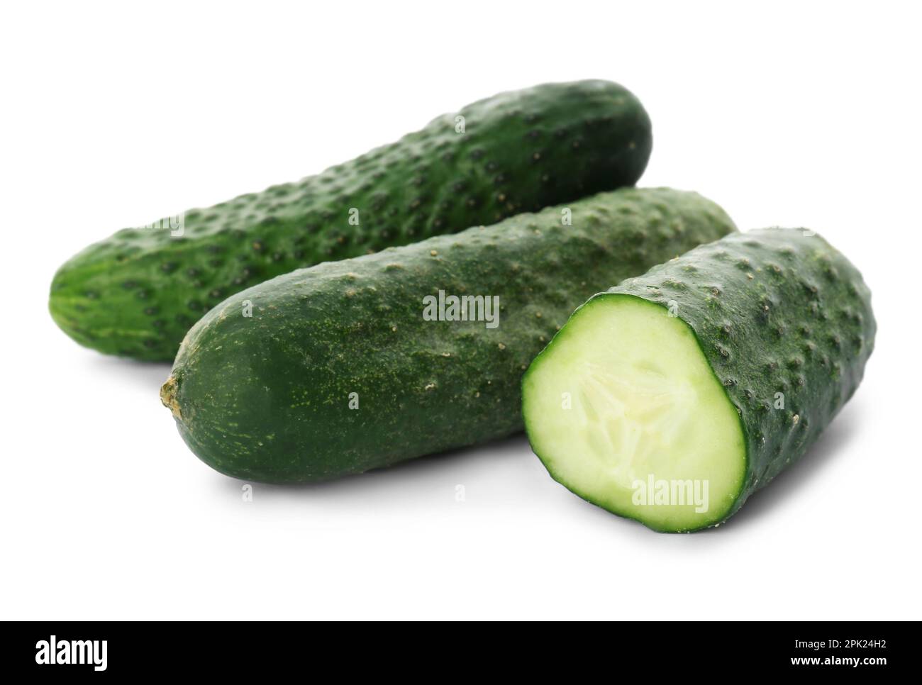 English cucumber cucumbers Cut Out Stock Images & Pictures - Alamy