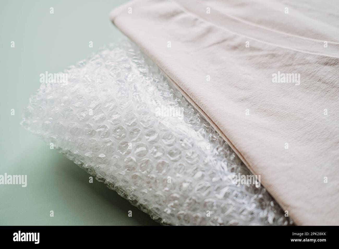 Recycle clothes concept. Recycling Fibers in the Textile Industry