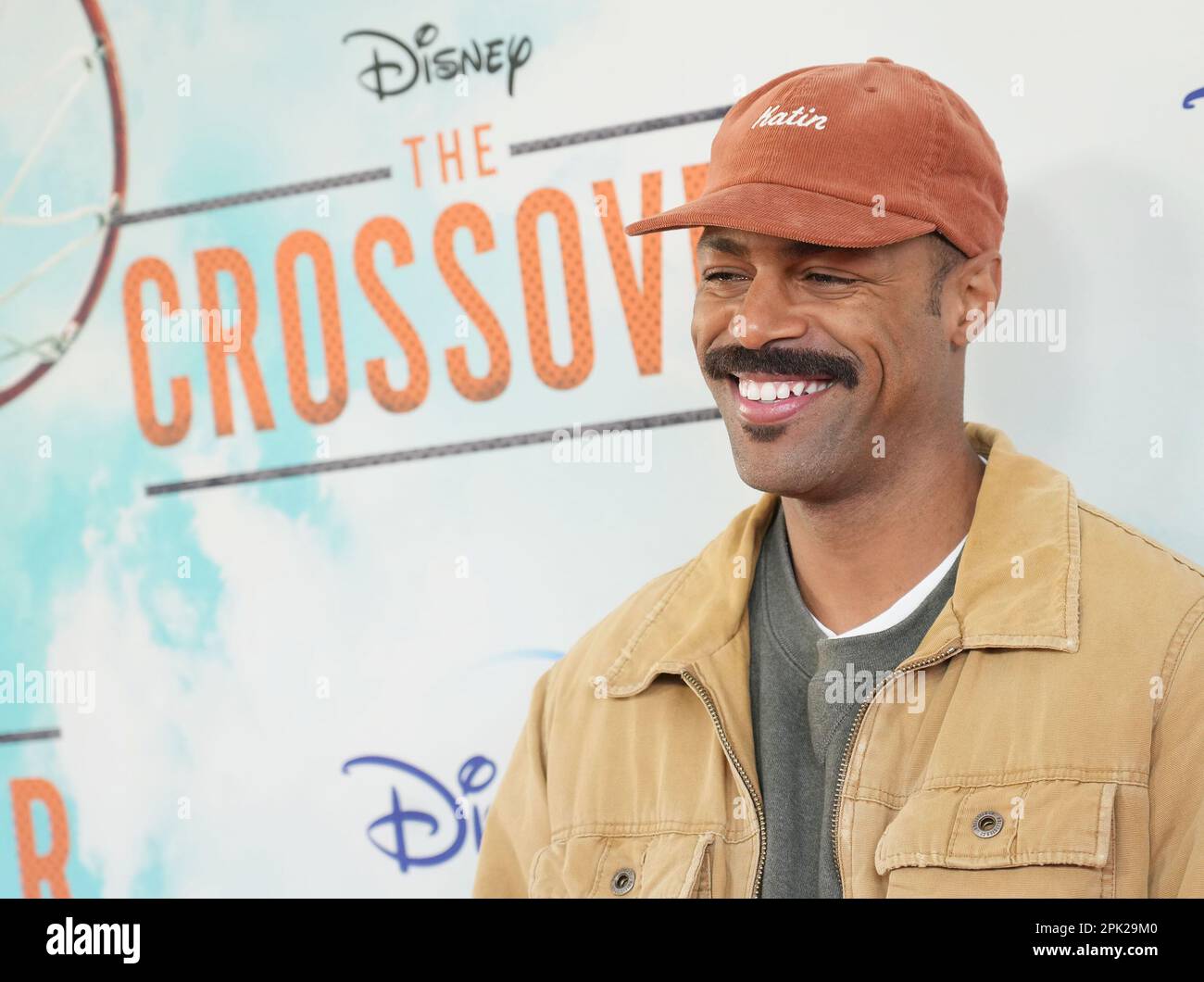 DeVaughn Nixon arrives at the Disney+ Original Series' THE CROSSOVER