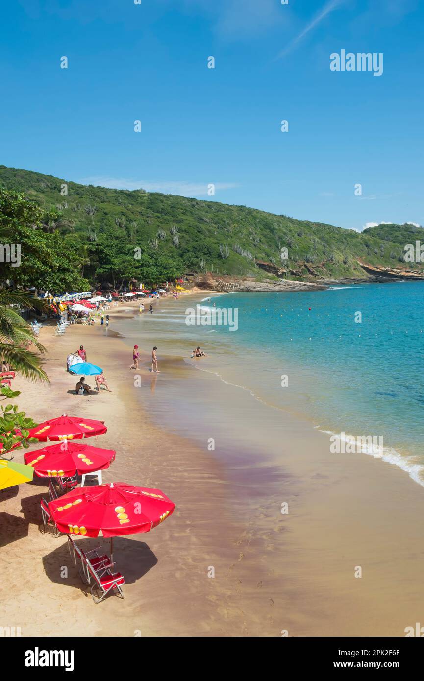 Joao Fernandés Beach, Buzios, Rio de Janeiro, Brazil Stock Photo