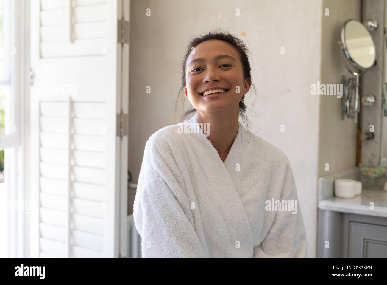 Happy young asian woman model hi-res stock photography and images - Alamy