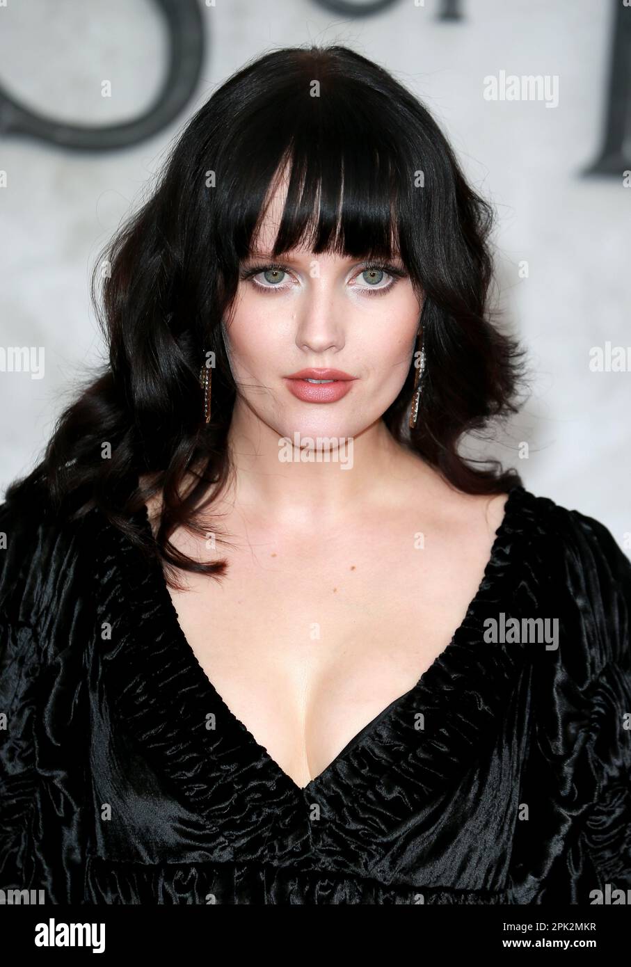 Markella Kavenagh attends the World Premiere of "The Lord Of The Rings