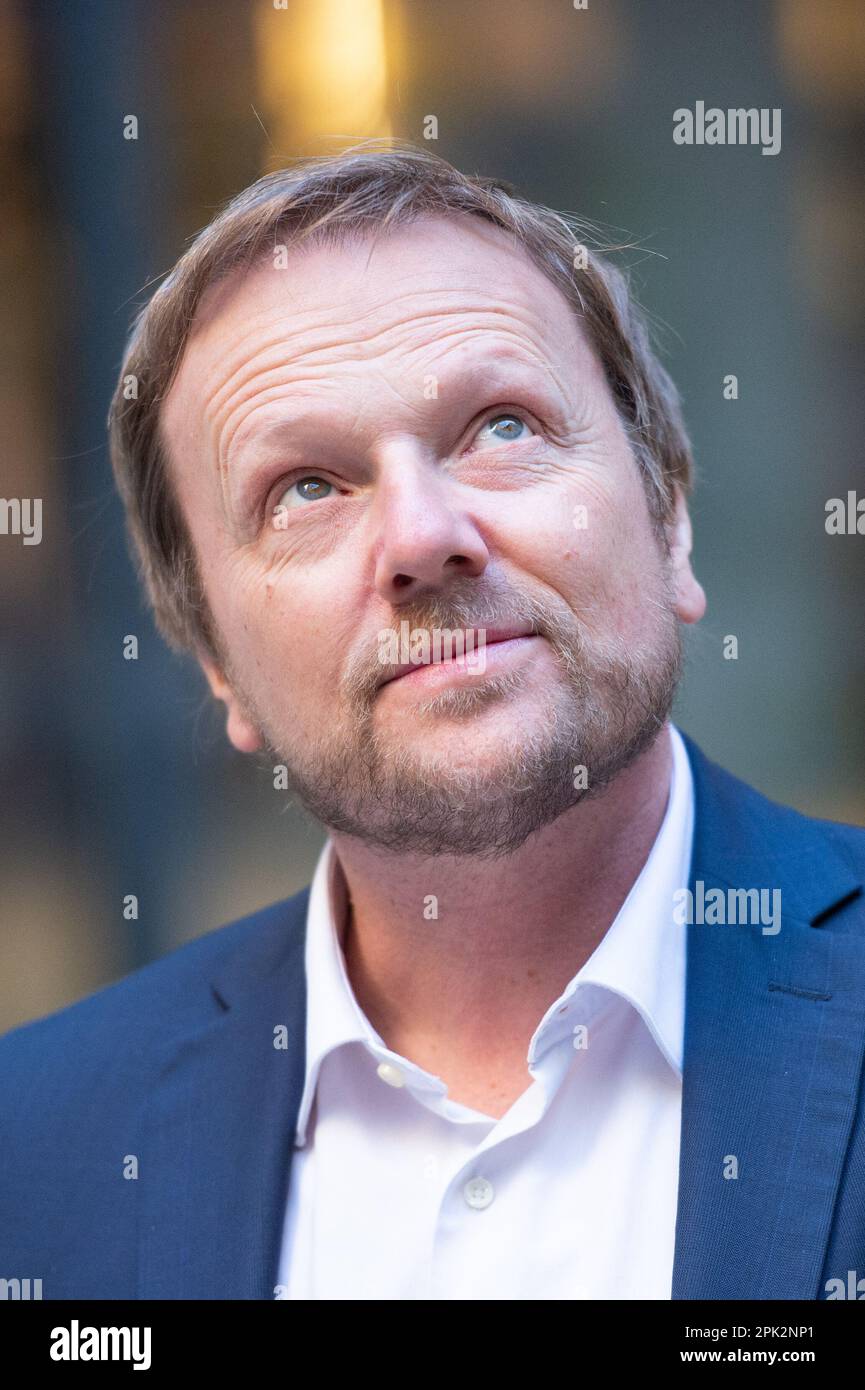 Reims, France. 05th Apr, 2023. Laurent Stocker attending a Portrait