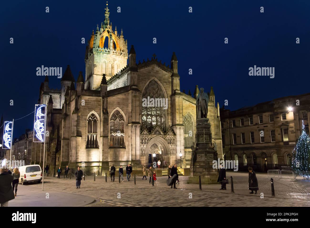St Giles' Cathedral (Edinburgh, Scotland) Stock Photo
