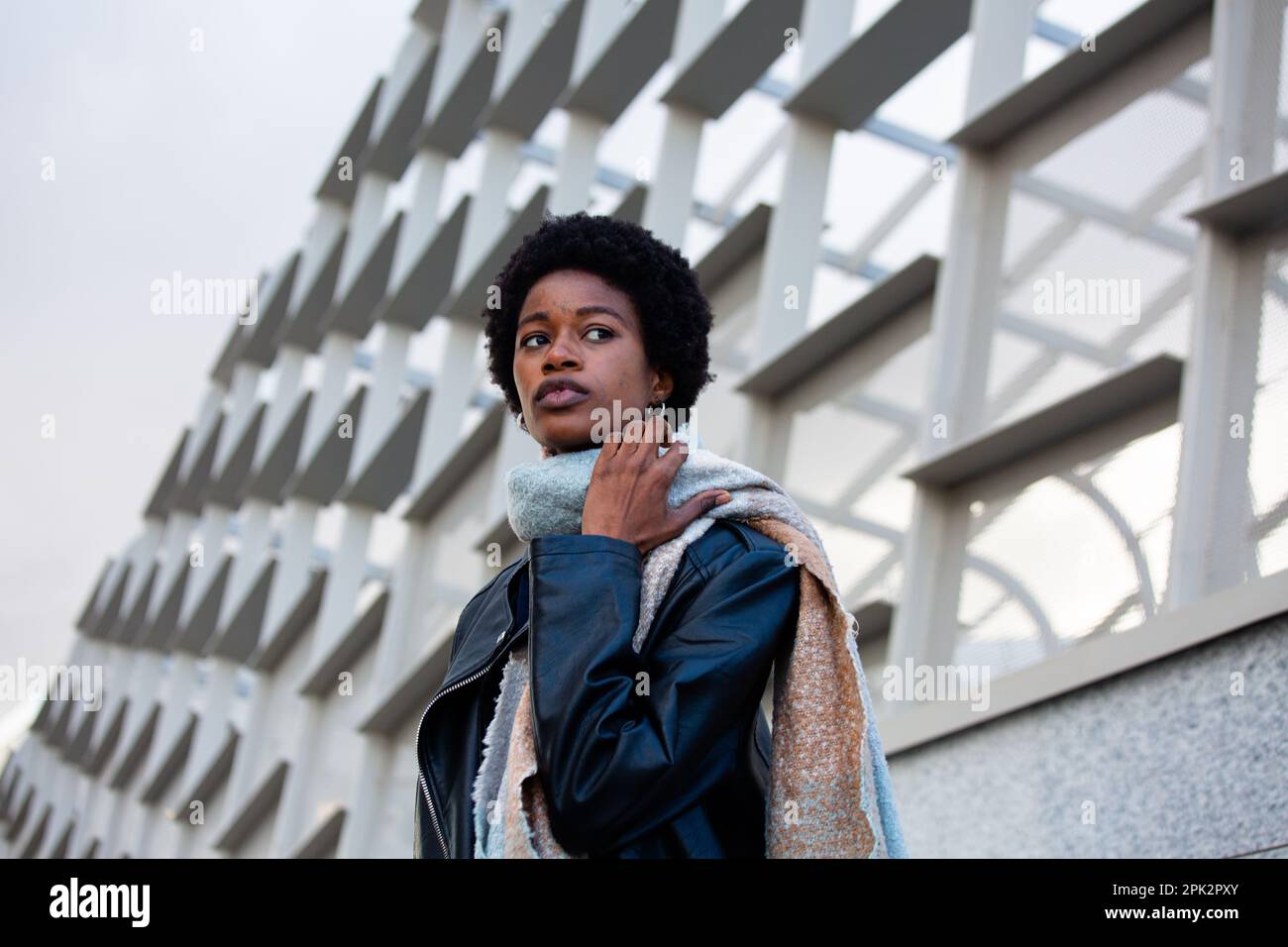African girl in park Stock Photo - Alamy