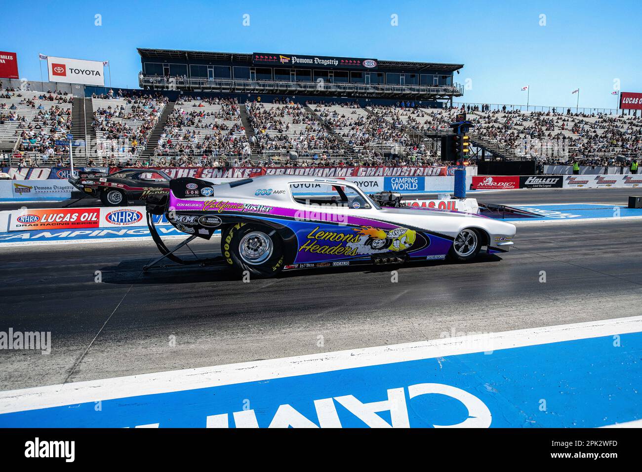 Pomona, United States. 01st Apr, 2023. Team California Hustler NFC gets
