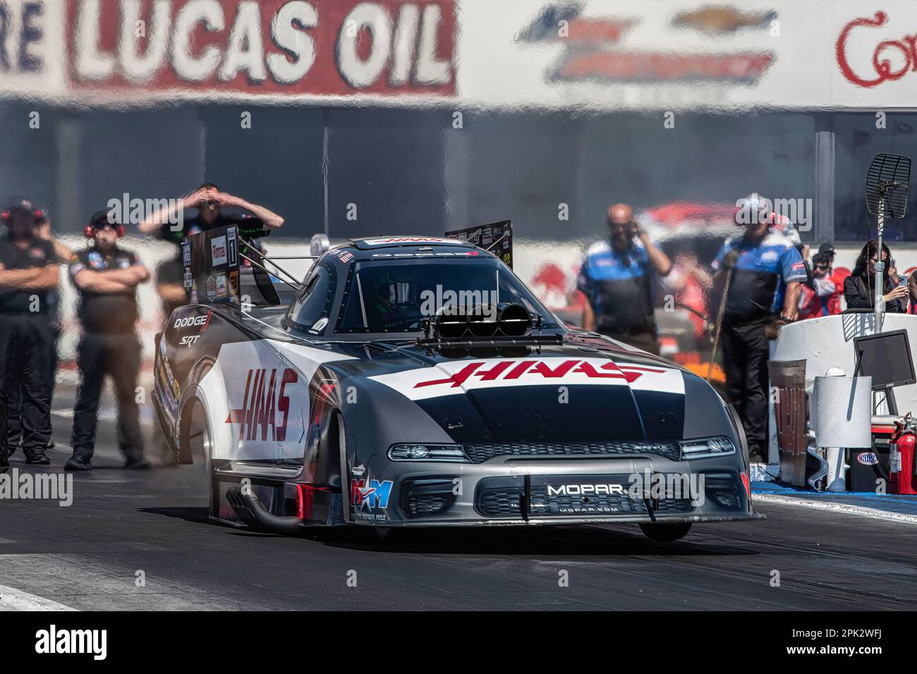 Pomona, United States. 02nd Apr, 2023. Matt Hagan from team Tony