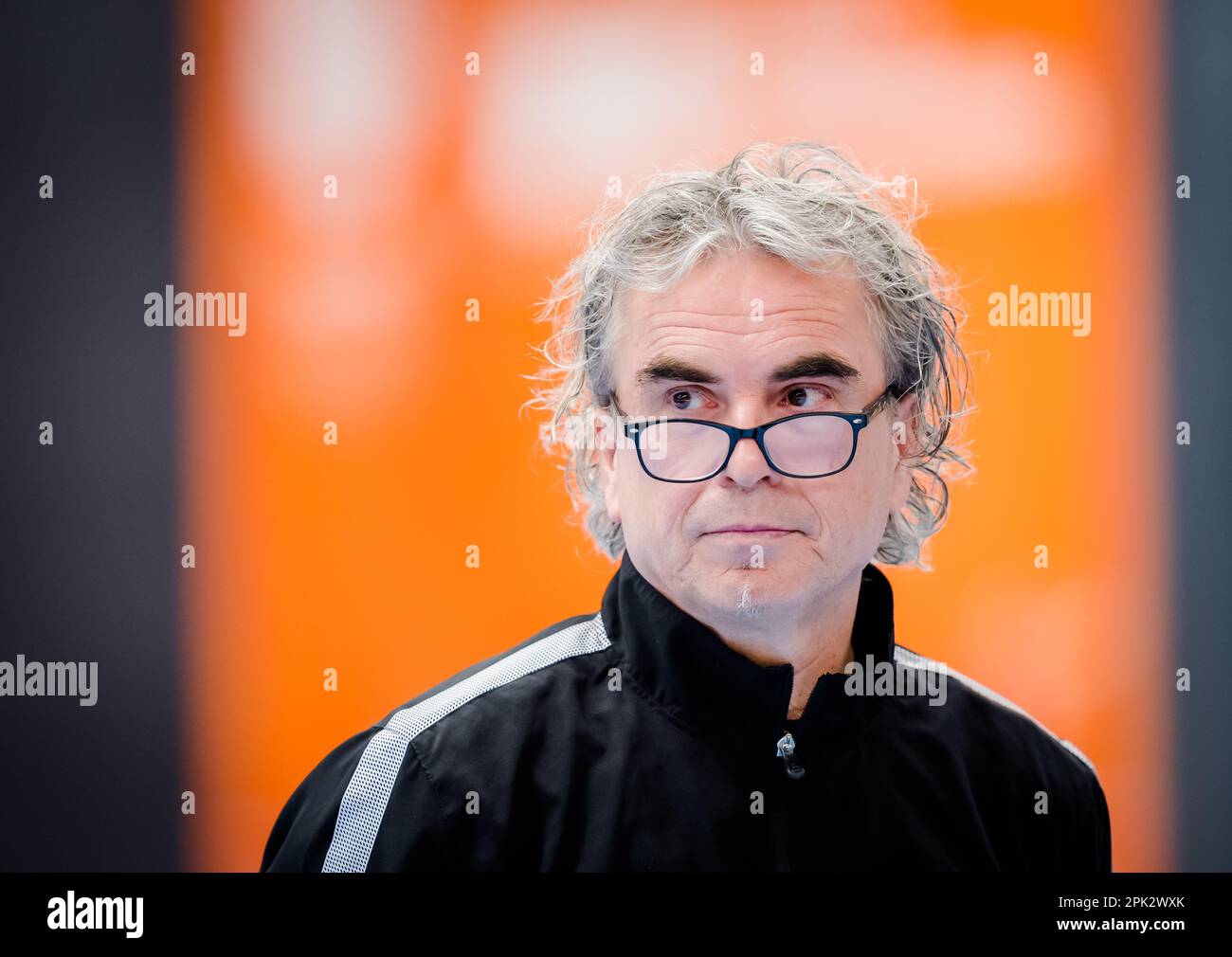 ROTTERDAM Netherlands 05 04 2023 Men s Gymnastics Coach Dirk Van rotterdam-netherlands-05-04-2023-men-s-gymnastics-coach-dirk-van