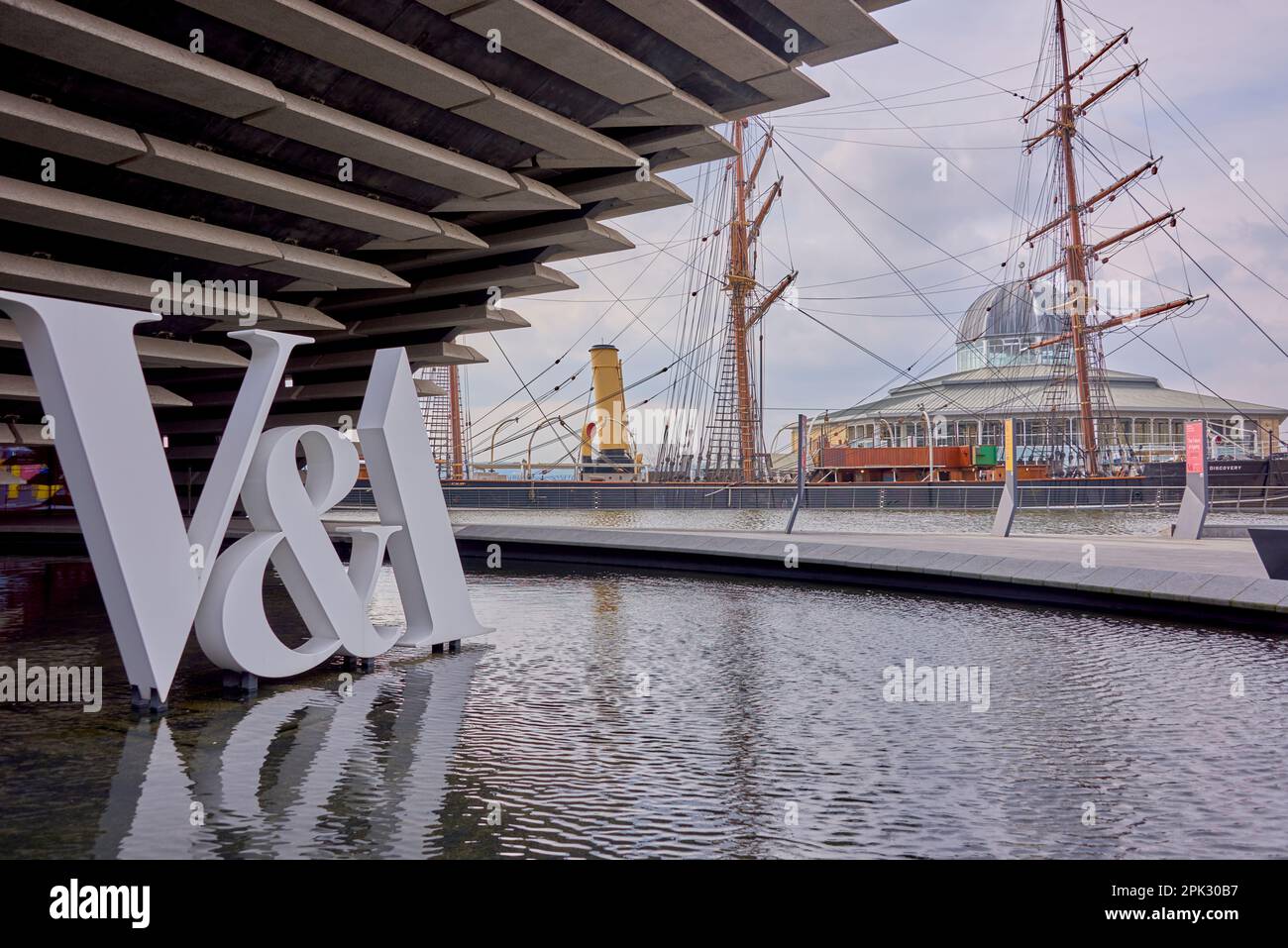 Dundee is Scotland's fourth-largest city Stock Photo