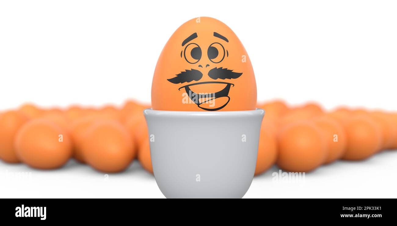 https://c8.alamy.com/comp/2PK33K1/farm-brown-painted-egg-with-expressions-and-funny-face-in-ceramic-egg-cup-for-breakfast-and-crowd-of-eggs-on-white-background-3d-render-concept-of-en-2PK33K1.jpg