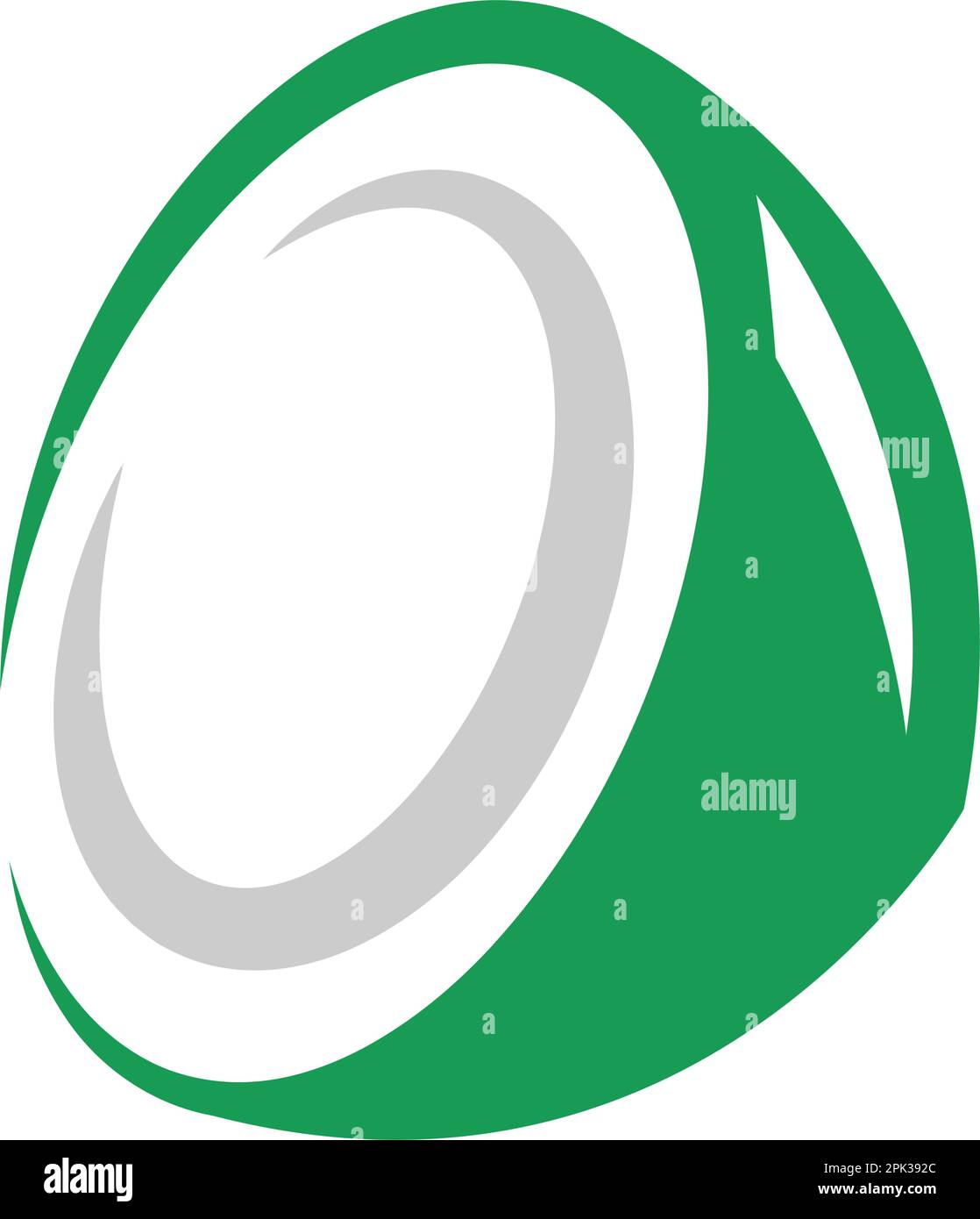 Coconut icon logo design illustration Stock Vector