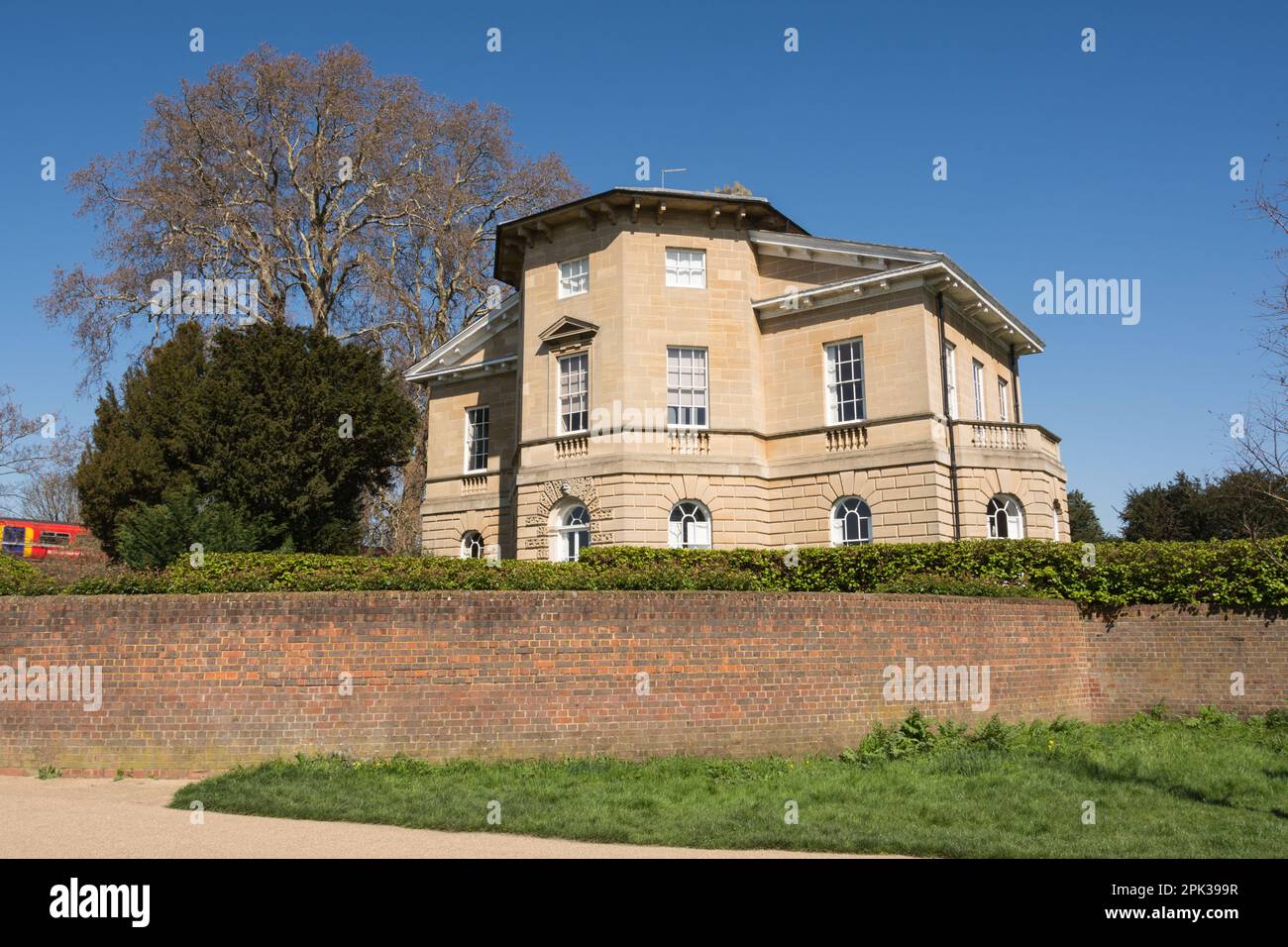 Asgill House, a Grade 11 listed Palladian villa built in 1760 on Old