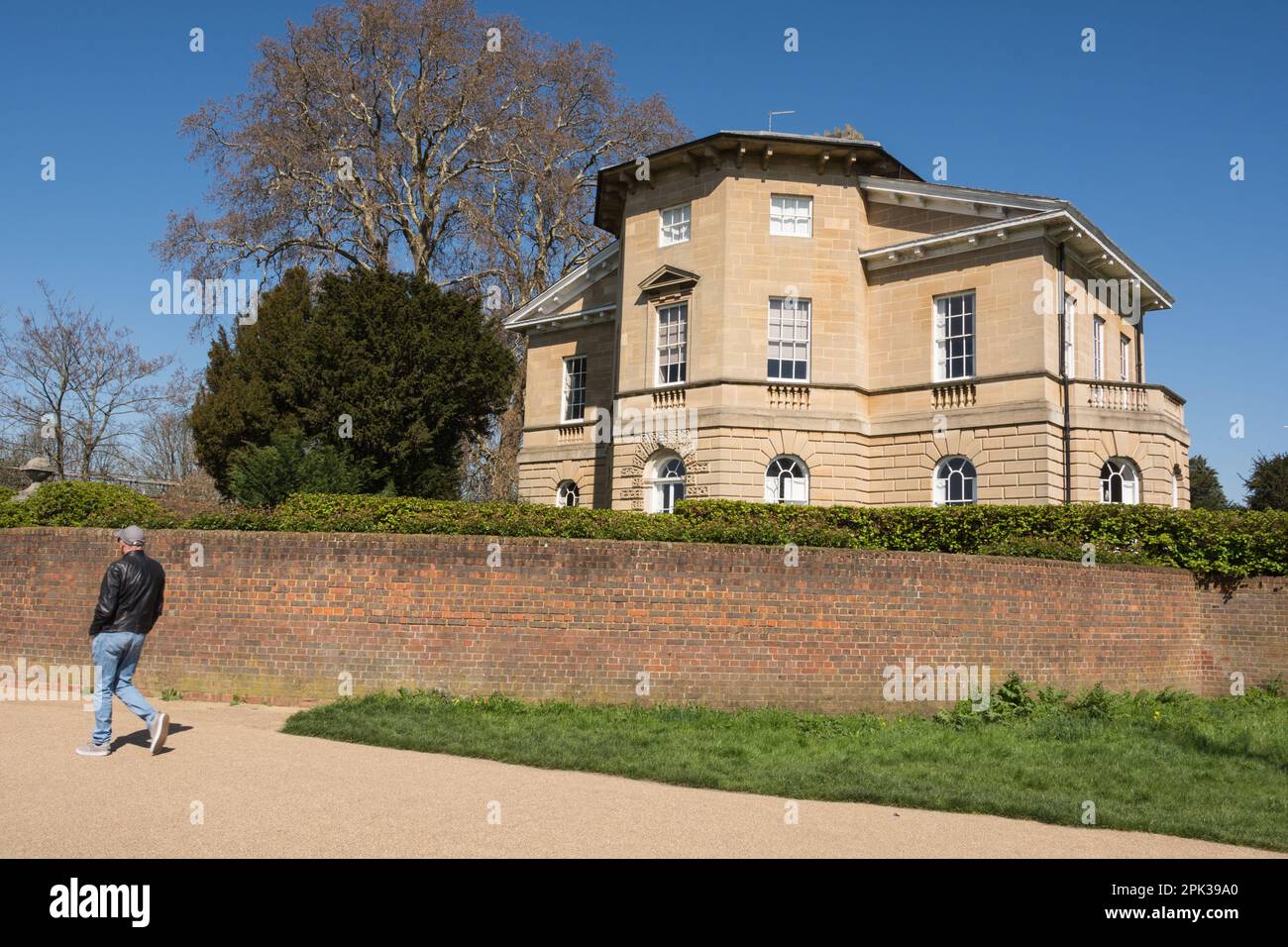 Asgill House, a Grade 11 listed Palladian villa built in 1760 on Old