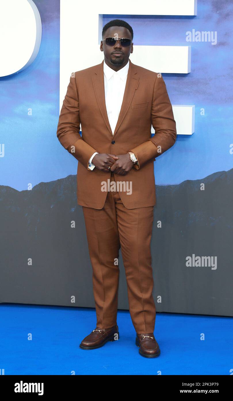 London, UK. 28th July, 2022. Daniel Kaluuya attends the UK premiere of "NOPE" at Odeon Luxe Leicester Square in London. (Photo by Fred Duval/SOPA Images/Sipa USA) Credit: Sipa USA/Alamy Live News Stock Photo