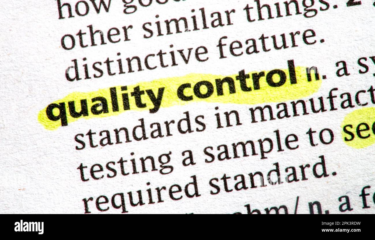 High quality control in manufacturing hi-res stock photography and ...