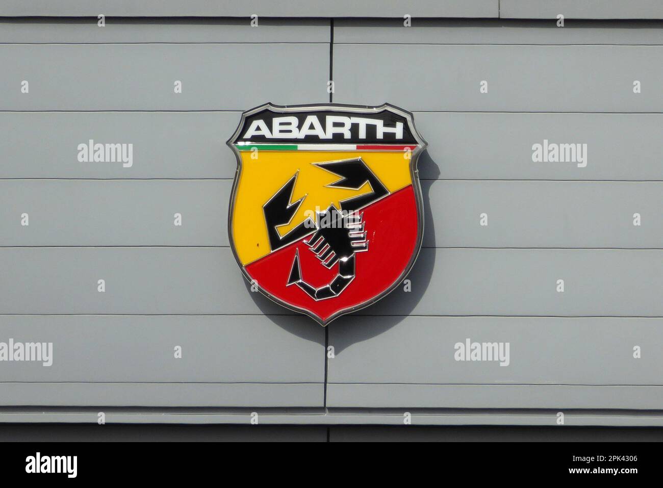 Abarth / Schriftzug / Logo Stock Photo
