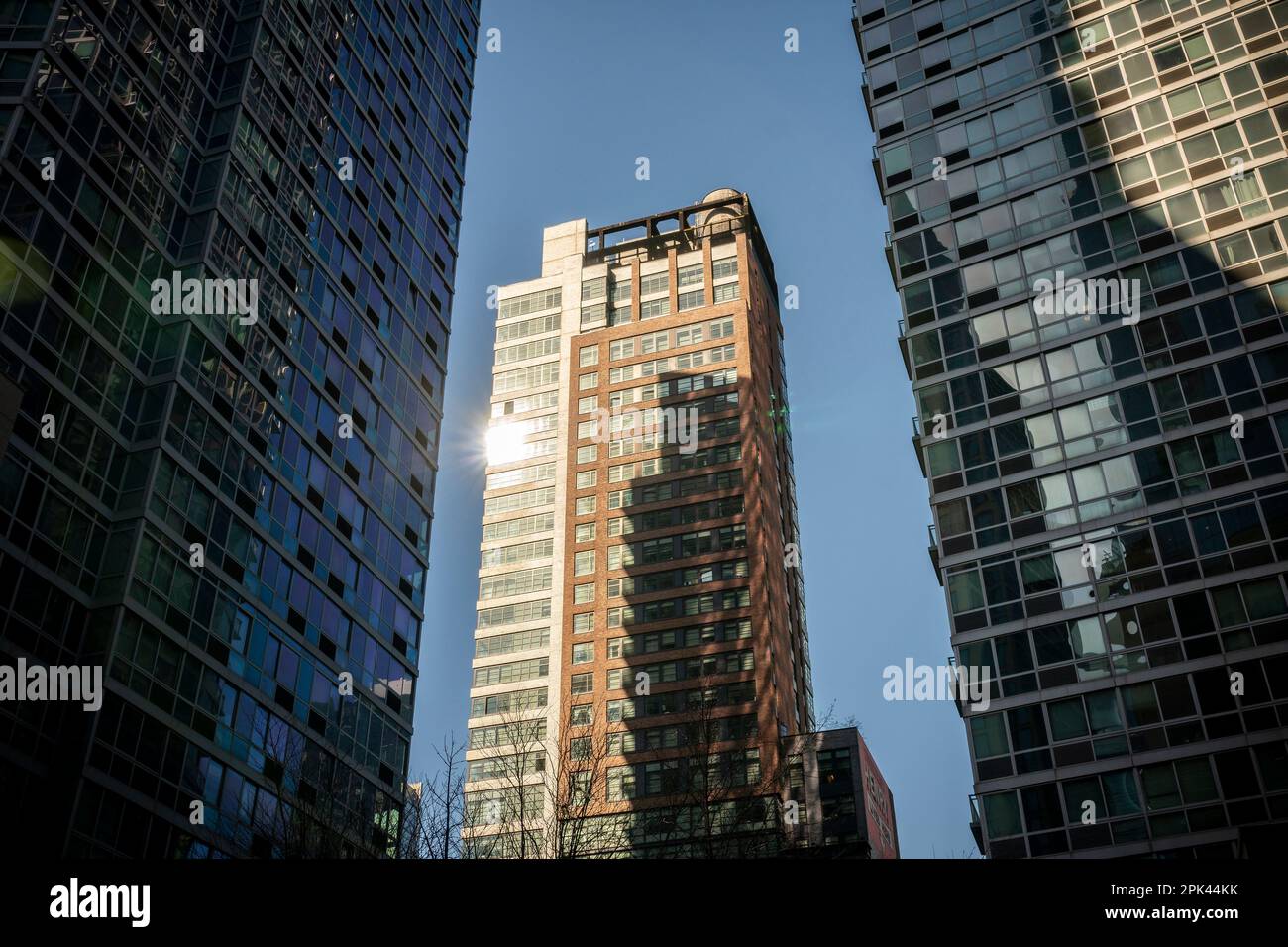 Apartment buildings in Hell’s Kitchen in New York on Tuesday, March 21