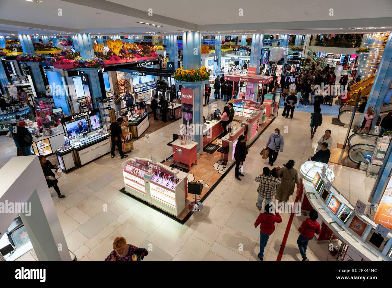 Visitors descend on Macy's flagship department store in Herald Square