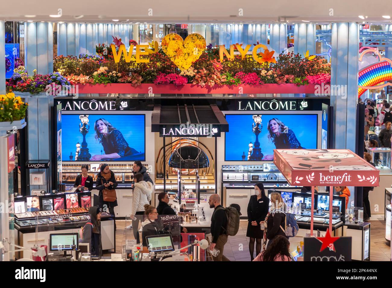 Visitors descend on Macy's flagship department store in Herald Square