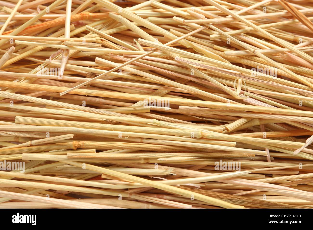 Dried grass hay as background, closeup view Stock Photo - Alamy