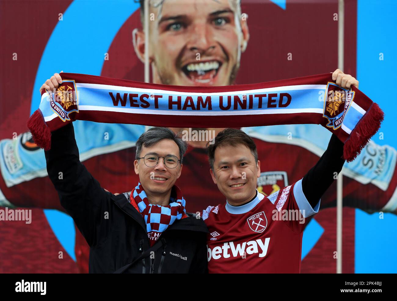 Jahn Dennis Storhøi with West Ham scarf The Loss of Intimacy in the Corporate Era