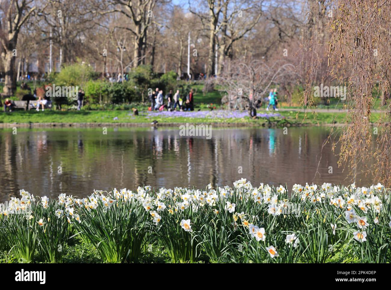 Spring sunshine for the Easter holidays in St James