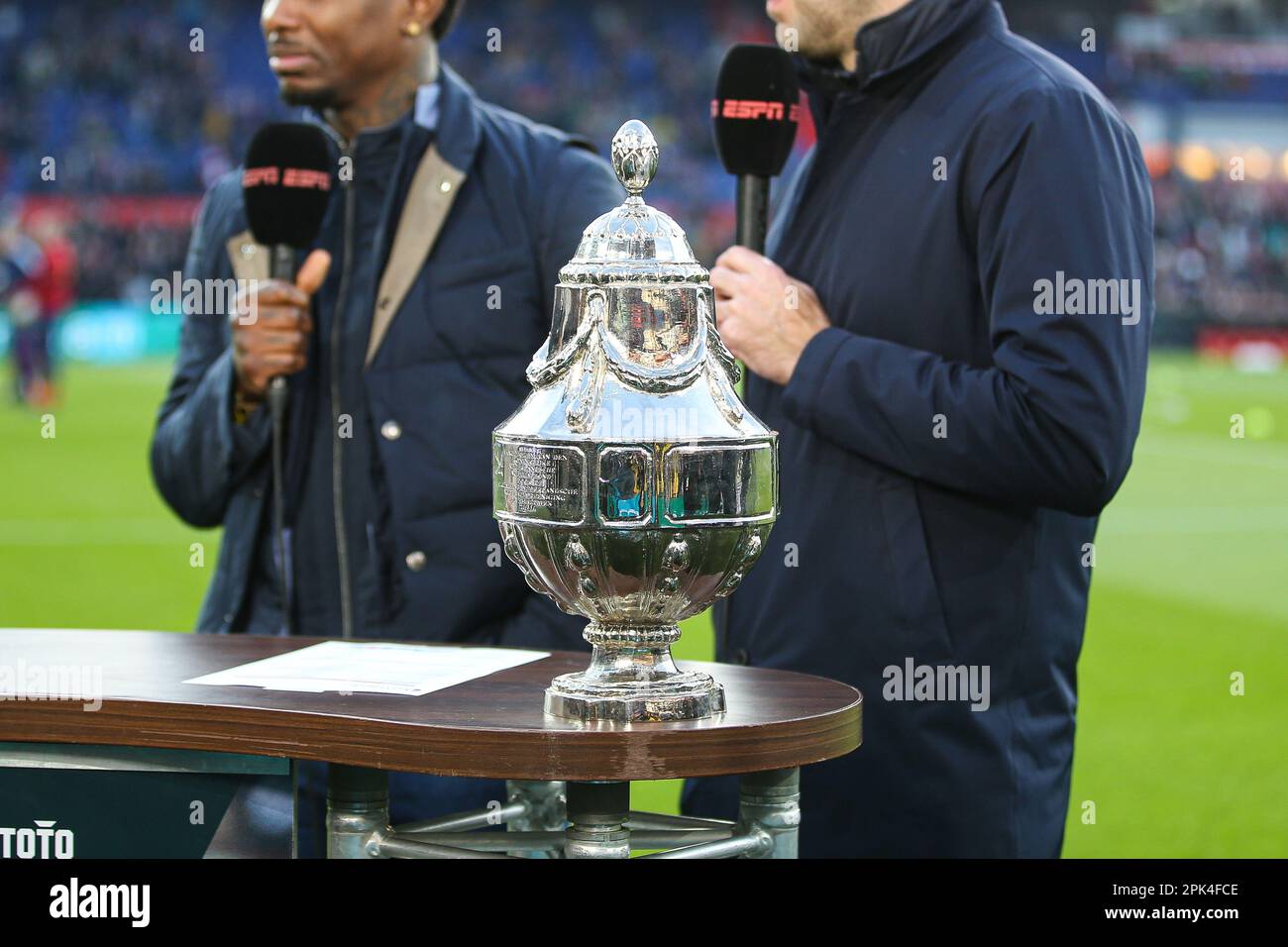 Bejaarden Arab Hiel ROTTERDAM, 5-4-2023, Stadium de Kuip, Dutch eredivisie cup, 2022/2023,  Feyenoord - Ajax (cup), KNVB beker (Photo by Pro Shots/Sipa USA) Credit:  Sipa US/Alamy Live News Stock Photo - Alamy