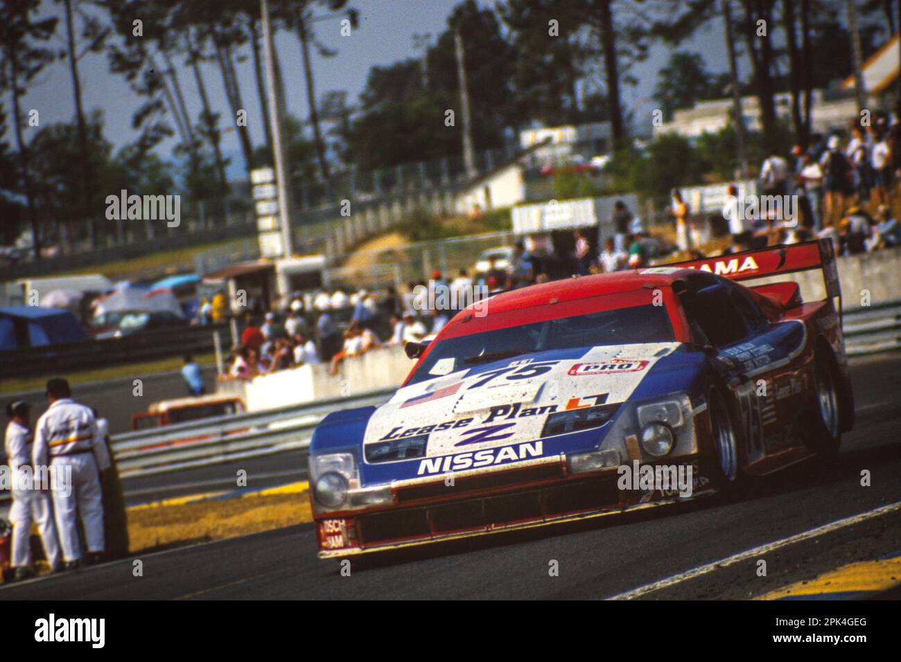 24 heures du Mans 1994 - Nissan 300ZX Turbo - Driven by: Steve Millen (NZ)/Johnny O'Connell (USA)/John Morton (USA) Stock Photo
