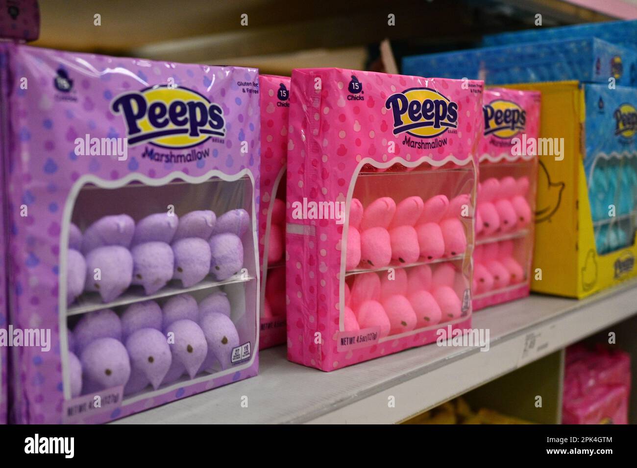 Albuquerque, United States. 05th Apr, 2023. PEEPS Marshmallow Chicks
