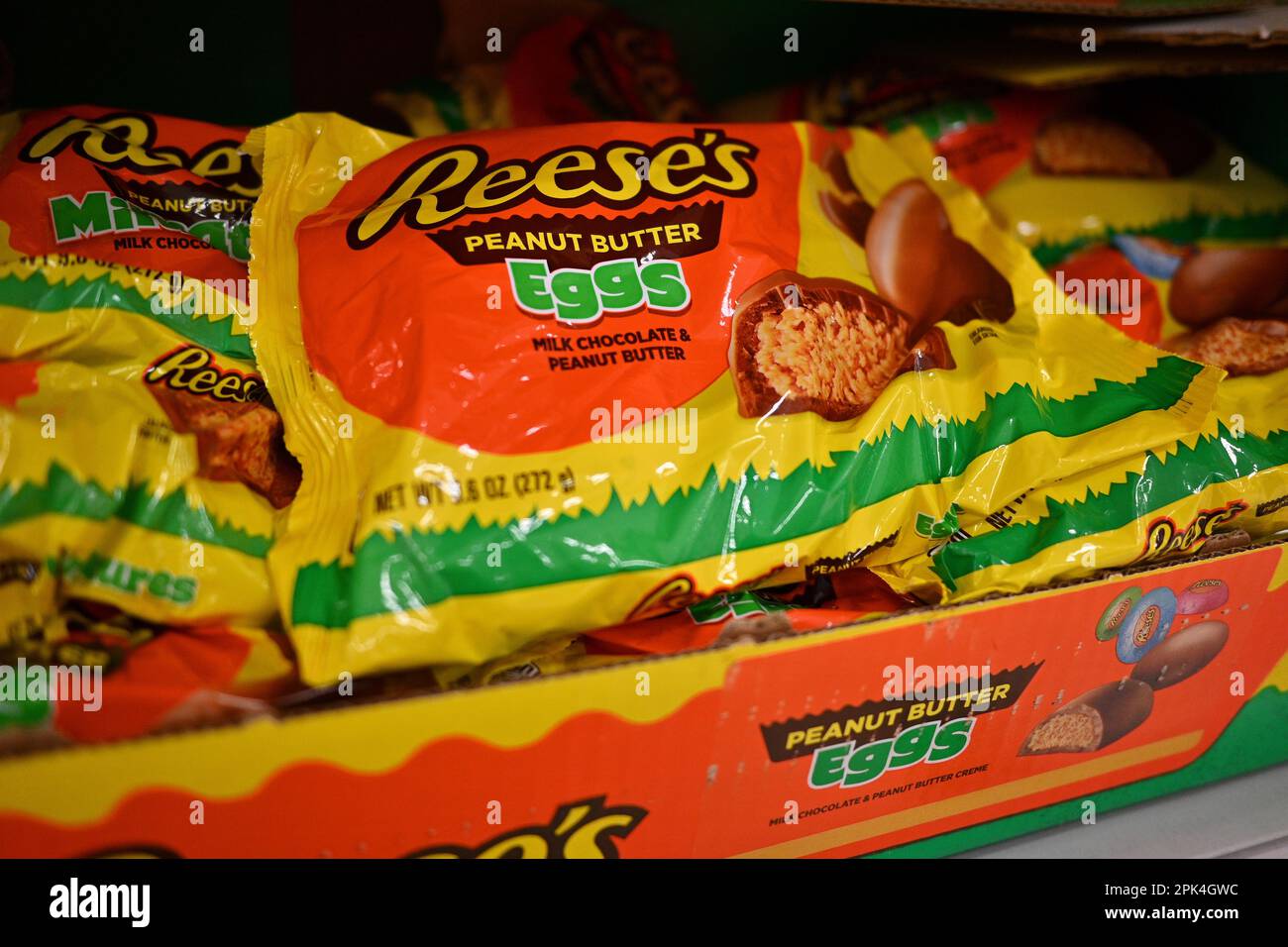 Albuquerque, United States. 05th Apr, 2023. Reese's Peanut Butter Eggs