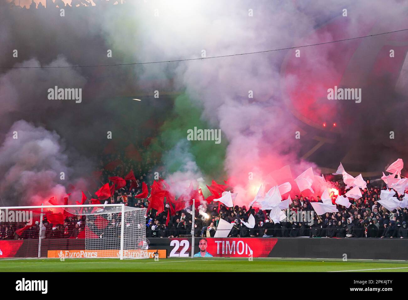 ROTTERDAM, 5-4-2023, Stadium de Kuip, Dutch eredivisie cup, 2022/2023,  Feyenoord - Ajax (cup), KNVB beker (Photo by Pro Shots/Sipa USA) Credit:  Sipa US/Alamy Live News Stock Photo - Alamy