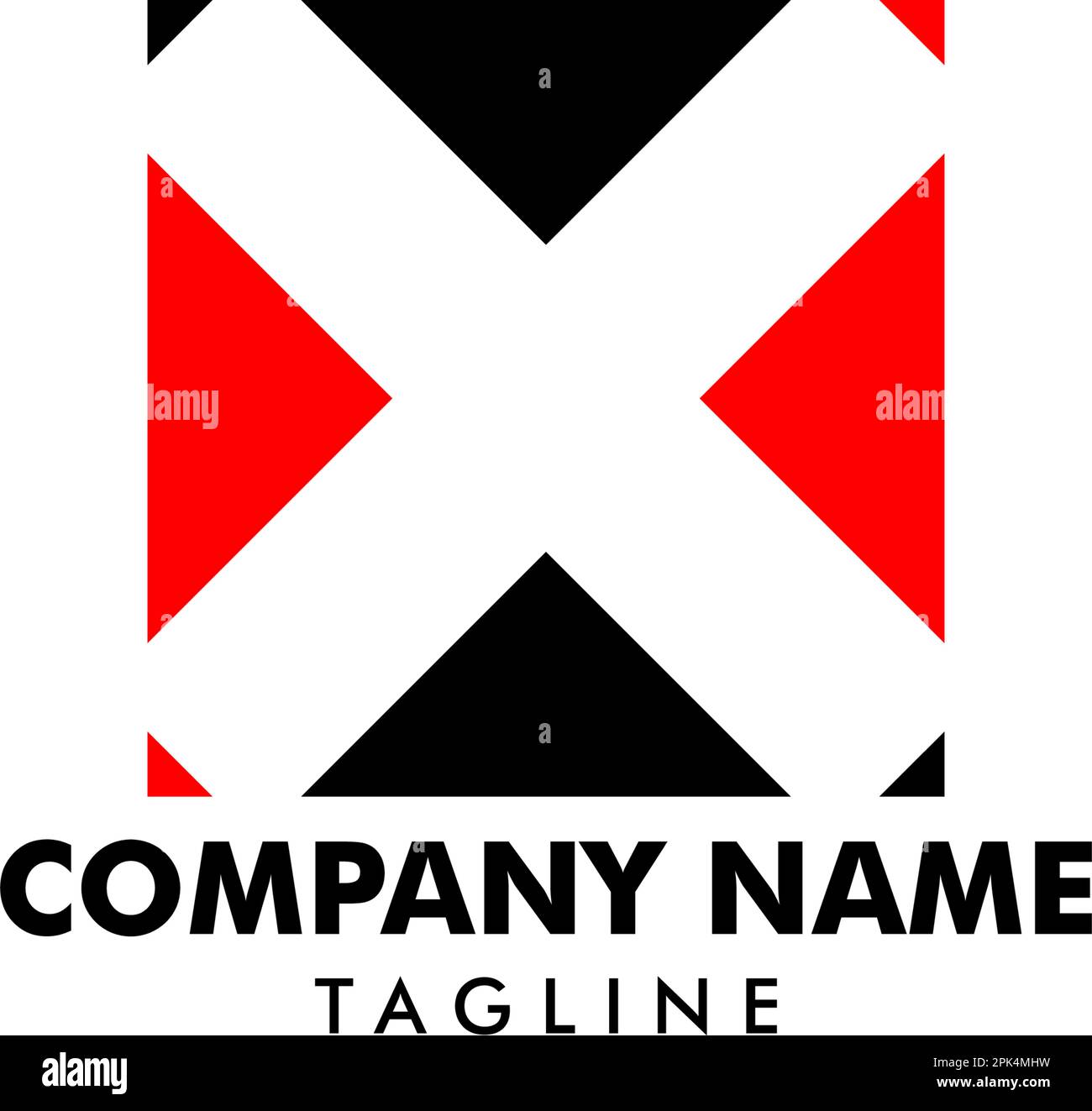 Initial Letter X Logo Template Design Stock Vector Image & Art - Alamy