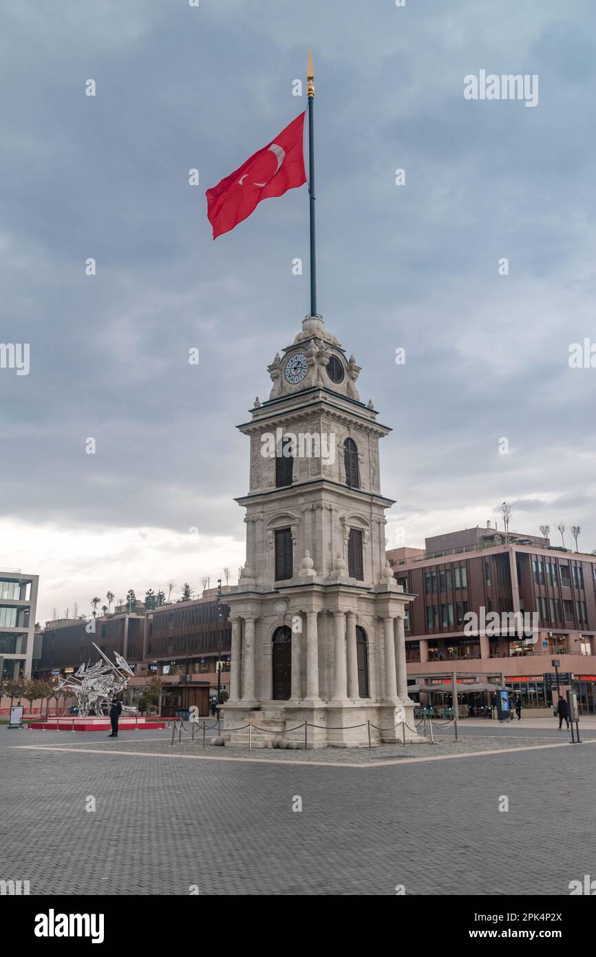 Istanbul, Turkey December 11, 2022 Tophane Clock Tower (Nusretiye