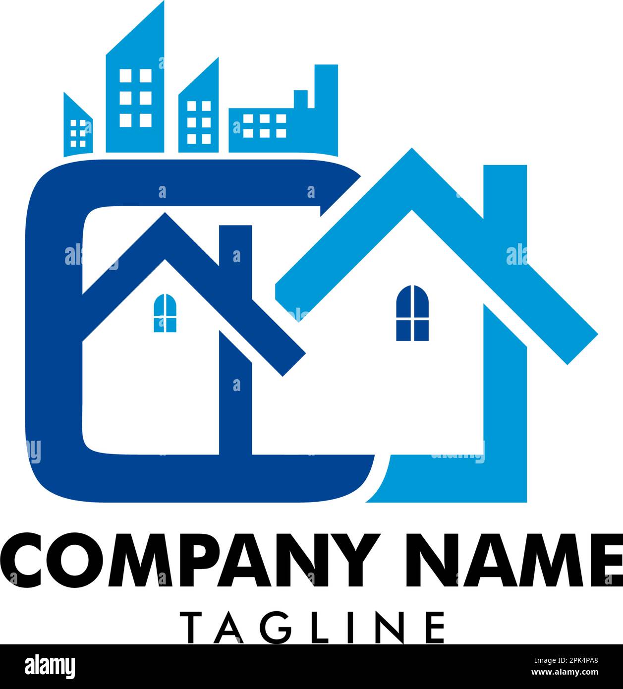 C home logo Stock Vector Images - Alamy