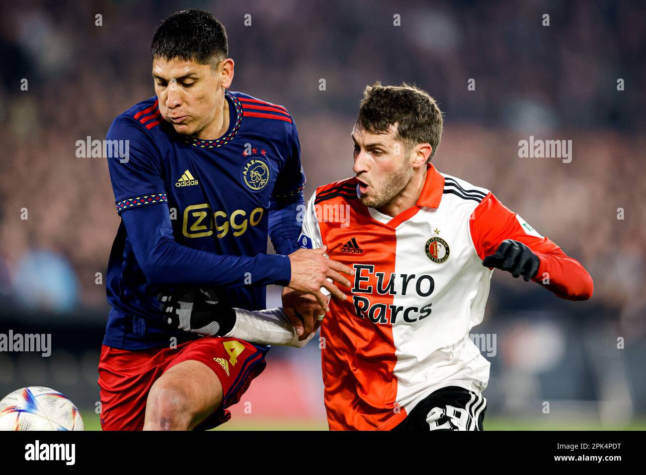 ROTTERDAM, 5-4-2023, Stadium de Kuip, Dutch eredivisie cup, 2022/2023,  Feyenoord - Ajax (cup), KNVB beker (Photo by Pro Shots/Sipa USA) Credit:  Sipa US/Alamy Live News Stock Photo - Alamy