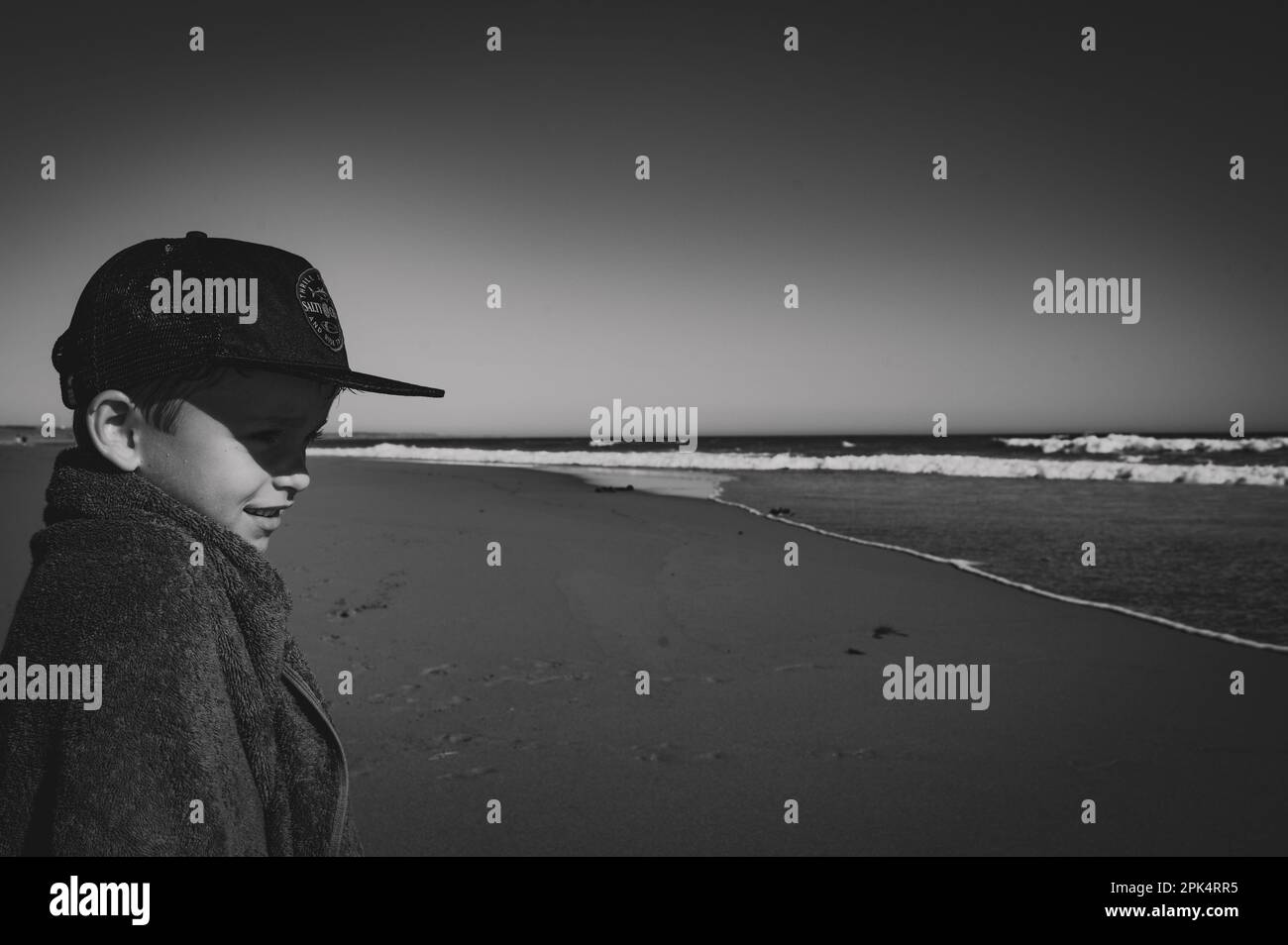 Henry on the beach Stock Photo Alamy