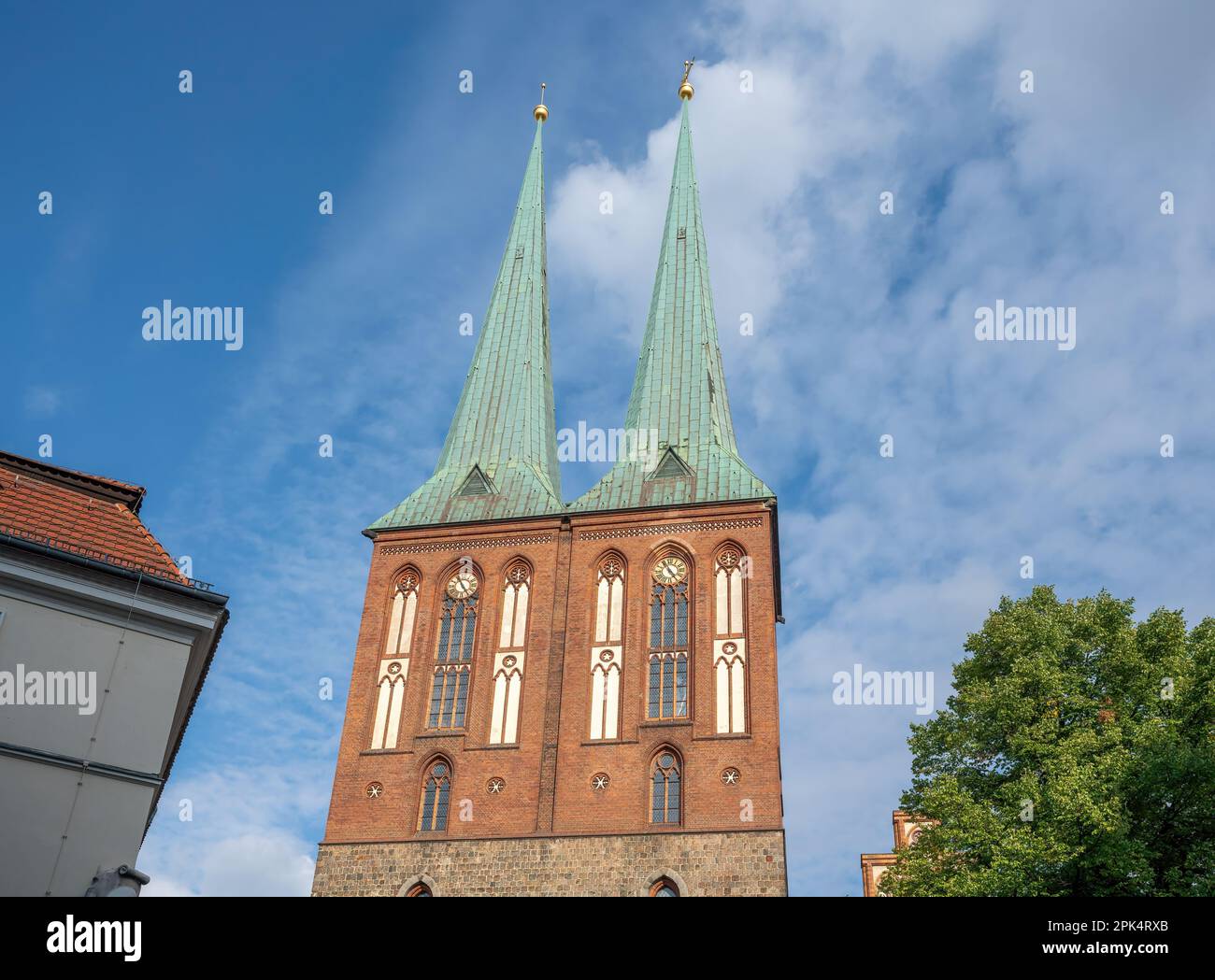 St. Nicholas Church - Berlin, Germany Stock Photo