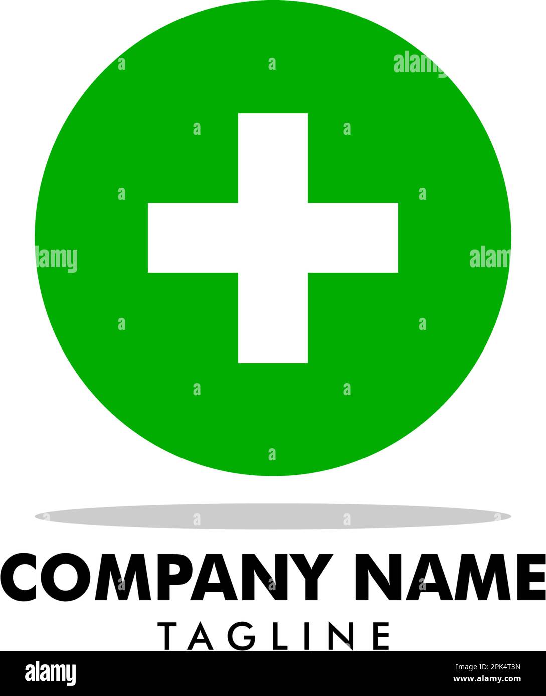 Cross plus medical logo icon design template elements Stock Vector ...